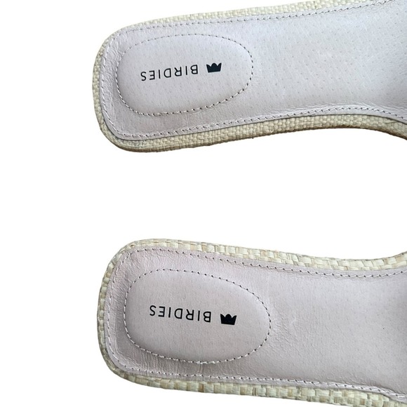 SOLD:Birdies Women's The Kiwi Raffia Sandal - Tan, 8US - Picture 5 of 11